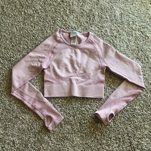 Gymshark pink long sleeves